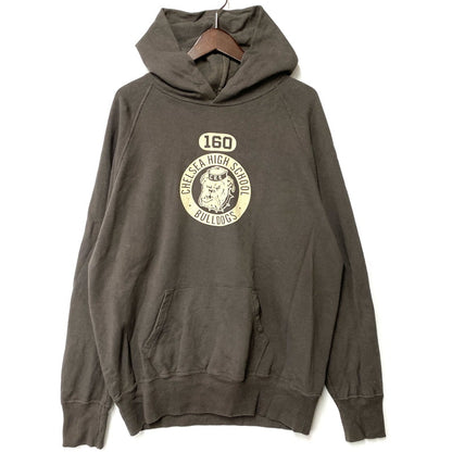 【中古品】【メンズ】 2ND-HAND LOT462 CHELSEA HOODED SWEATSHIRT チェルシー フーデッド スウェットシャツ パーカー トップス 145-260402-kh-07-izu サイズ：L 40-42 カラー：ブラウン 万代Net店
