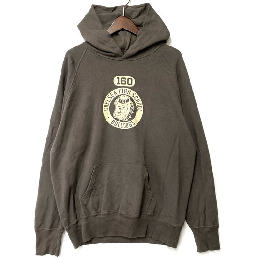 【中古品】【メンズ】 2ND-HAND LOT462 CHELSEA HOODED SWEATSHIRT チェルシー フーデッド スウェットシャツ パーカー トップス 145-260402-kh-07-izu サイズ：L 40-42 カラー：ブラウン 万代Net店