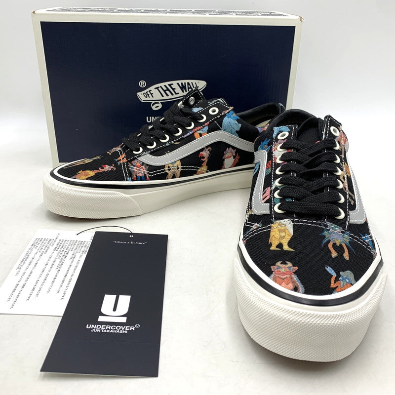 【中古美品】【メンズ】 VANS×UNDERCOVER バンズ×アンダーカバー UC2E9F02 VN000VANBLA OTW OLD SKOOL MONSTER オールド スクール モンスター スニーカー シューズ 靴 162-260328-cs-02-izu サイズ：27cm カラー：ブラック 万代Net店