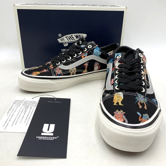 【中古美品】【メンズ】 VANS×UNDERCOVER バンズ×アンダーカバー UC2E9F02 VN000VANBLA OTW OLD SKOOL MONSTER オールド スクール モンスター スニーカー シューズ 靴 162-260328-cs-02-izu サイズ：27cm カラー：ブラック 万代Net店