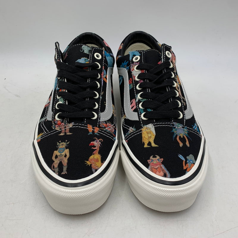 【中古美品】【メンズ】 VANS×UNDERCOVER バンズ×アンダーカバー UC2E9F02 VN000VANBLA OTW OLD SKOOL MONSTER オールド スクール モンスター スニーカー シューズ 靴 162-260328-cs-02-izu サイズ：27cm カラー：ブラック 万代Net店