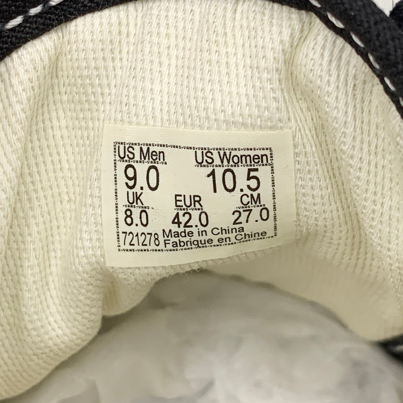 【中古美品】【メンズ】 VANS×UNDERCOVER バンズ×アンダーカバー UC2E9F02 VN000VANBLA OTW OLD SKOOL MONSTER オールド スクール モンスター スニーカー シューズ 靴 162-260328-cs-02-izu サイズ：27cm カラー：ブラック 万代Net店