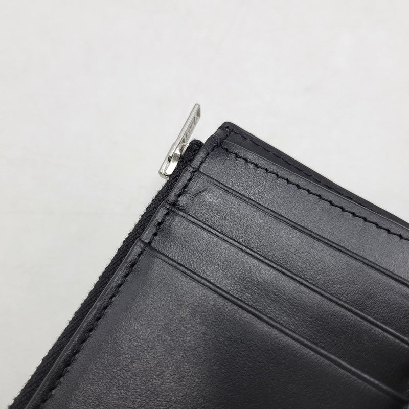 【中古品】【メンズ/レディース】 LEATHER CHAIN WALLET レザーチェーンウォレット 財布 200-260329-as-05-izu カラー：ブラック 万代Net店