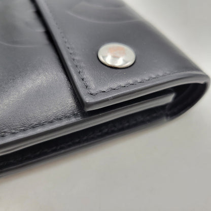 【中古品】【メンズ/レディース】 LEATHER CHAIN WALLET レザーチェーンウォレット 財布 200-260329-as-05-izu カラー：ブラック 万代Net店