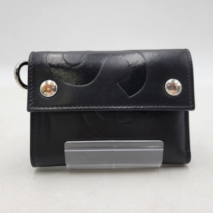 【中古品】【メンズ/レディース】 LEATHER CHAIN WALLET レザーチェーンウォレット 財布 200-260329-as-05-izu カラー：ブラック 万代Net店