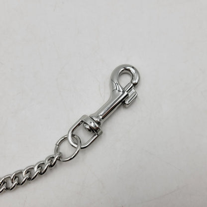 【中古品】【メンズ/レディース】 LEATHER CHAIN WALLET レザーチェーンウォレット 財布 200-260329-as-05-izu カラー：ブラック 万代Net店