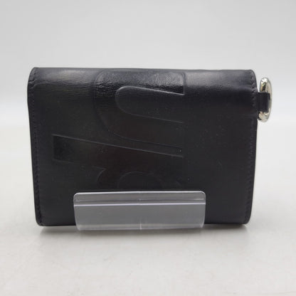 【中古品】【メンズ/レディース】 LEATHER CHAIN WALLET レザーチェーンウォレット 財布 200-260329-as-05-izu カラー：ブラック 万代Net店