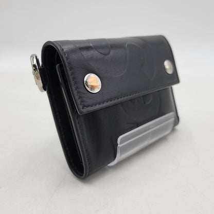 【中古品】【メンズ/レディース】 LEATHER CHAIN WALLET レザーチェーンウォレット 財布 200-260329-as-05-izu カラー：ブラック 万代Net店