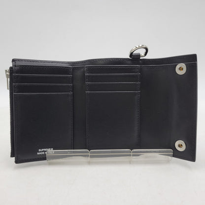 【中古品】【メンズ/レディース】 LEATHER CHAIN WALLET レザーチェーンウォレット 財布 200-260329-as-05-izu カラー：ブラック 万代Net店
