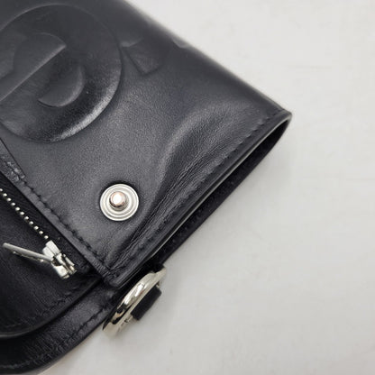 【中古品】【メンズ/レディース】 LEATHER CHAIN WALLET レザーチェーンウォレット 財布 200-260329-as-05-izu カラー：ブラック 万代Net店