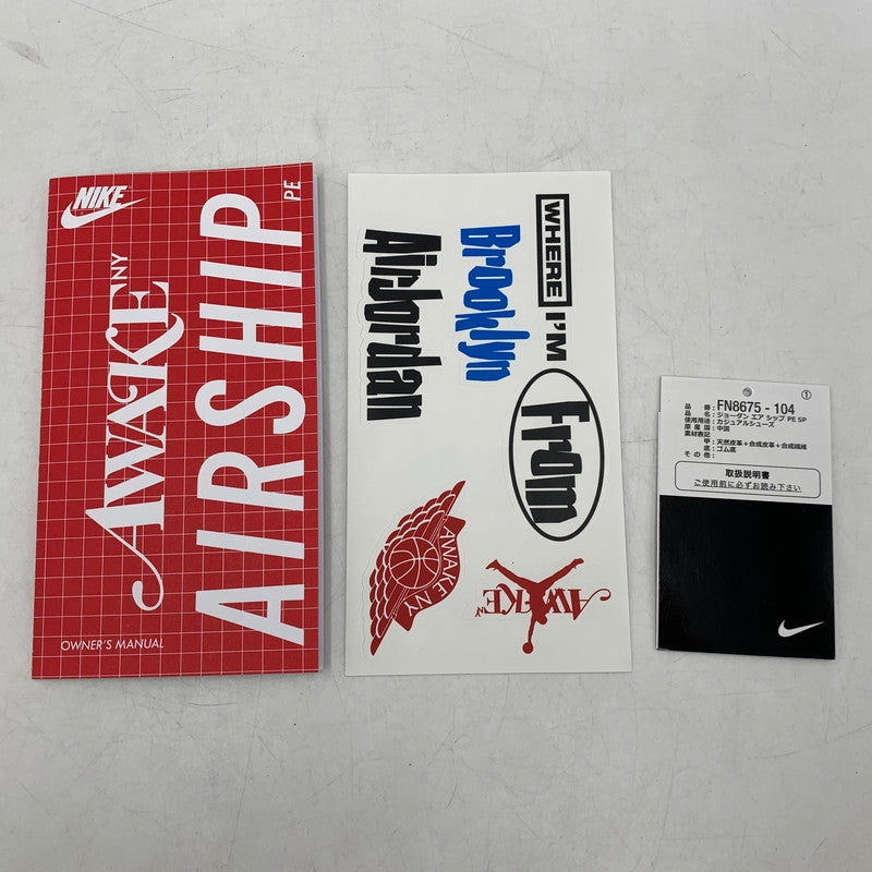 【中古品】【メンズ】 ×AWAKE NY アウェイクニューヨーク FN8675-104 JORDAN AIR SHIP SP ジョーダン エア シップ スニーカー 靴 160-260329-kh-09-izu サイズ：30 カラー：GAME ROYAL 万代Net店