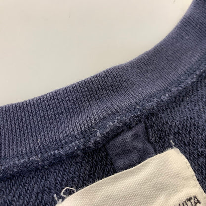 【中古品】【メンズ】 TAKAHIRO MIYASHITA The SoloIst. タカヒロミヤシタザソロイスト S/S SWEAT SHIRT 0012AAW18 ショートスリーブ スウェットシャツ 前V 半袖 140-260712-as-03-izu サイズ：46 カラー：ネイビー 万代Net店
