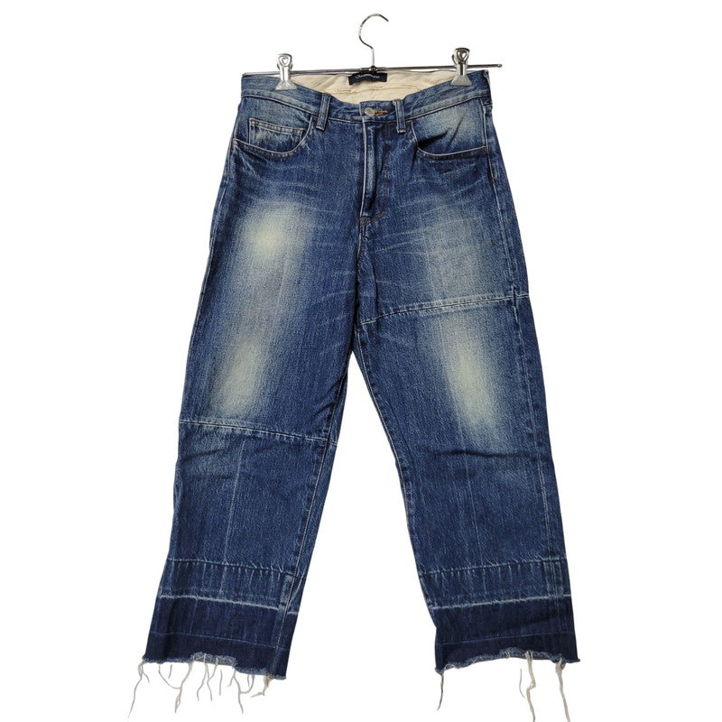 【中古品】【メンズ】 JUT4503 切替 USED DENIM PANTS ユーズド デニムパンツ ボトムス 151-260329-kh-08-izu サイズ：1 カラー：インディゴ 万代Net店