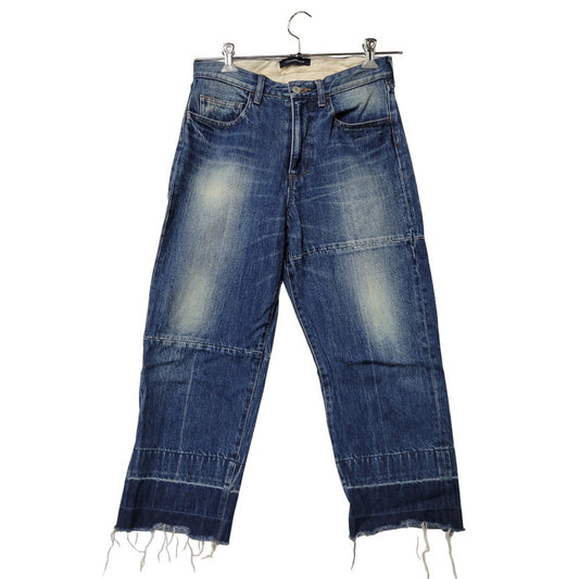 【中古品】【メンズ】 JUT4503 切替 USED DENIM PANTS ユーズド デニムパンツ ボトムス 151-260329-kh-08-izu サイズ：1 カラー：インディゴ 万代Net店