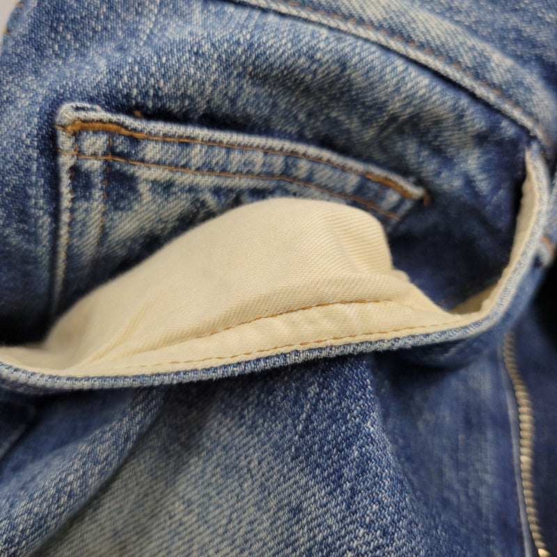 【中古品】【メンズ】 JUT4503 切替 USED DENIM PANTS ユーズド デニムパンツ ボトムス 151-260329-kh-08-izu サイズ：1 カラー：インディゴ 万代Net店