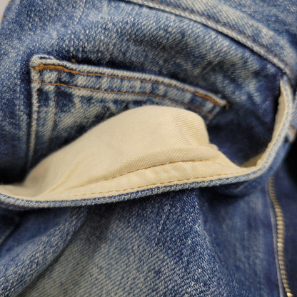 【中古品】【メンズ】 JUT4503 切替 USED DENIM PANTS ユーズド デニムパンツ ボトムス 151-260329-kh-08-izu サイズ：1 カラー：インディゴ 万代Net店