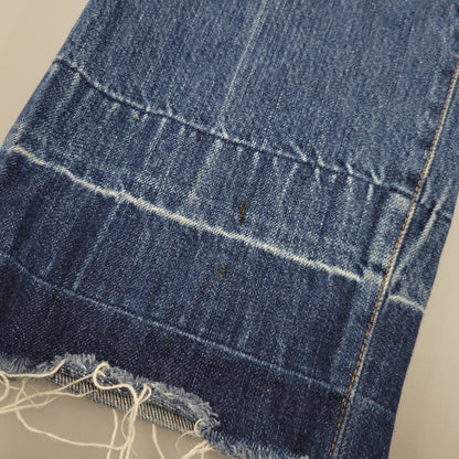 【中古品】【メンズ】 JUT4503 切替 USED DENIM PANTS ユーズド デニムパンツ ボトムス 151-260329-kh-08-izu サイズ：1 カラー：インディゴ 万代Net店