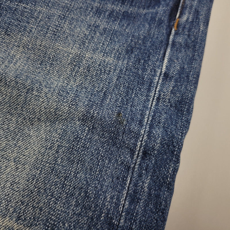 【中古品】【メンズ】 JUT4503 切替 USED DENIM PANTS ユーズド デニムパンツ ボトムス 151-260329-kh-08-izu サイズ：1 カラー：インディゴ 万代Net店