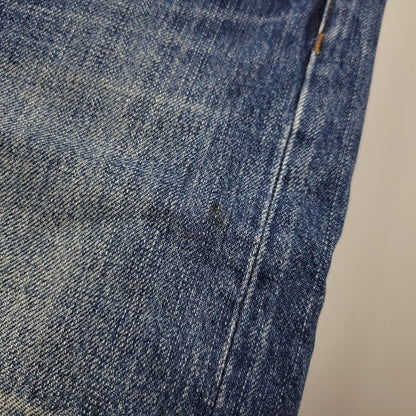 【中古品】【メンズ】 JUT4503 切替 USED DENIM PANTS ユーズド デニムパンツ ボトムス 151-260329-kh-08-izu サイズ：1 カラー：インディゴ 万代Net店
