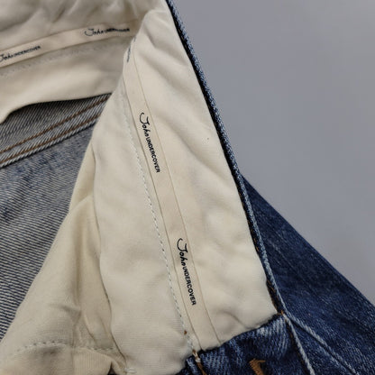 【中古品】【メンズ】 JUT4503 切替 USED DENIM PANTS ユーズド デニムパンツ ボトムス 151-260329-kh-08-izu サイズ：1 カラー：インディゴ 万代Net店