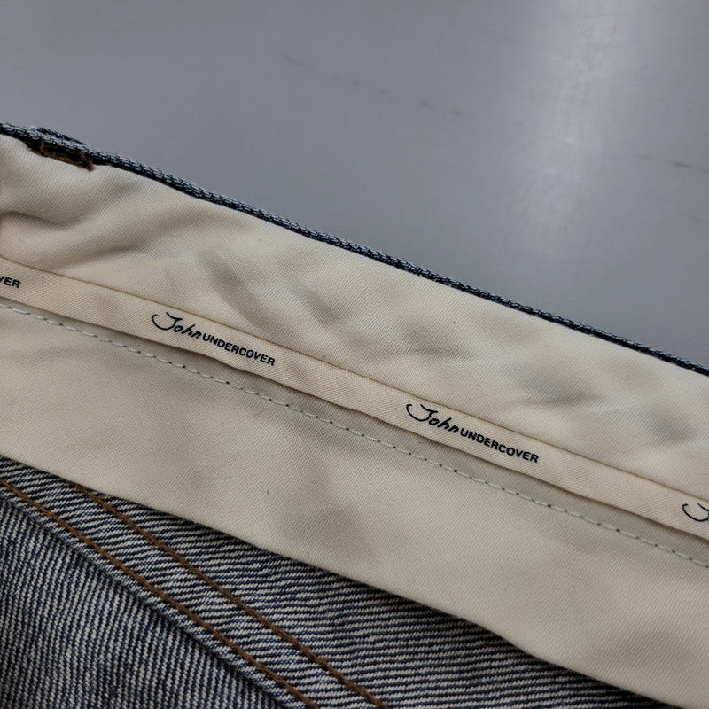 【中古品】【メンズ】 JUT4503 切替 USED DENIM PANTS ユーズド デニムパンツ ボトムス 151-260329-kh-08-izu サイズ：1 カラー：インディゴ 万代Net店