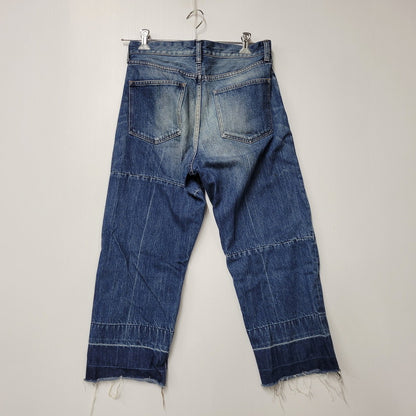 【中古品】【メンズ】 JUT4503 切替 USED DENIM PANTS ユーズド デニムパンツ ボトムス 151-260329-kh-08-izu サイズ：1 カラー：インディゴ 万代Net店