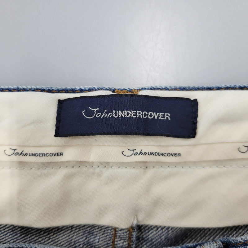 【中古品】【メンズ】 JUT4503 切替 USED DENIM PANTS ユーズド デニムパンツ ボトムス 151-260329-kh-08-izu サイズ：1 カラー：インディゴ 万代Net店
