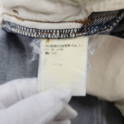 【中古品】【メンズ】 JUT4503 切替 USED DENIM PANTS ユーズド デニムパンツ ボトムス 151-260329-kh-08-izu サイズ：1 カラー：インディゴ 万代Net店