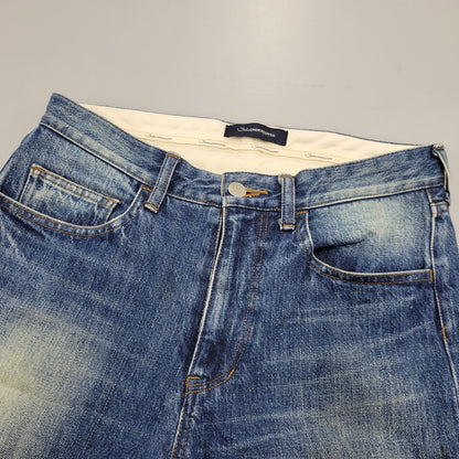 【中古品】【メンズ】 JUT4503 切替 USED DENIM PANTS ユーズド デニムパンツ ボトムス 151-260329-kh-08-izu サイズ：1 カラー：インディゴ 万代Net店