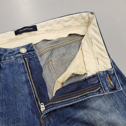 【中古品】【メンズ】 JUT4503 切替 USED DENIM PANTS ユーズド デニムパンツ ボトムス 151-260329-kh-08-izu サイズ：1 カラー：インディゴ 万代Net店