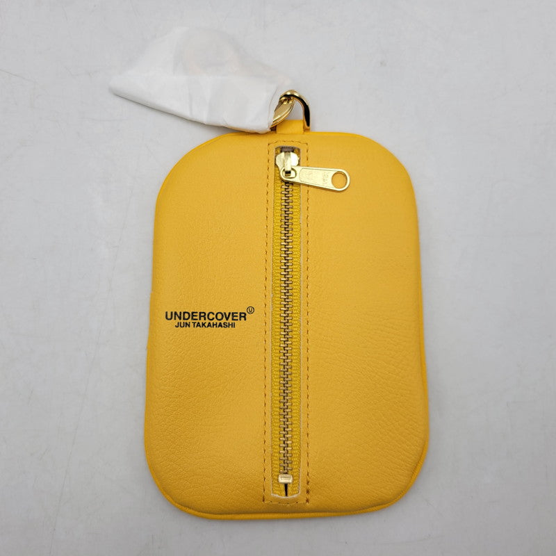 【中古美品】【レディース】 × SANRIO CHARACTERS サンリオキャラクターズ HELLO KITTY PVC POUCH UC2E8K01 ハローキティ ポーチ 208-260401-as-15-izu カラー：ブラック×イエロー 万代Net店
