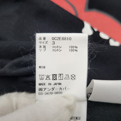 【中古美品】【メンズ】 × SANRIO CHARACTERS サンリオキャラクターズ UC2E8810 MY MELODY PRINT SS TEE マイメロディ プリント ショートスリーブ Tシャツ 半袖 トップス 140-260329-kh-02-izu サイズ：3 カラー：ブラック 万代Net店