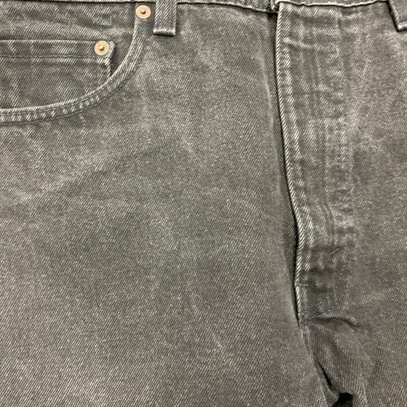 【中古品】【メンズ】 LEVI'S リーバイス 505-0260 刻印513 REGULAR FIT 505 DENIM PANTS レギュラー フィット デニムパンツ ボトムス 157-260329-kh-14-izu サイズ：36×30 カラー：ブラック 万代Net店