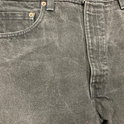 【中古品】【メンズ】 LEVI'S リーバイス 505-0260 刻印513 REGULAR FIT 505 DENIM PANTS レギュラー フィット デニムパンツ ボトムス 157-260329-kh-14-izu サイズ：36×30 カラー：ブラック 万代Net店