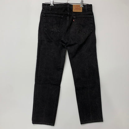 【中古品】【メンズ】 LEVI'S リーバイス 505-0260 刻印513 REGULAR FIT 505 DENIM PANTS レギュラー フィット デニムパンツ ボトムス 157-260329-kh-14-izu サイズ：36×30 カラー：ブラック 万代Net店