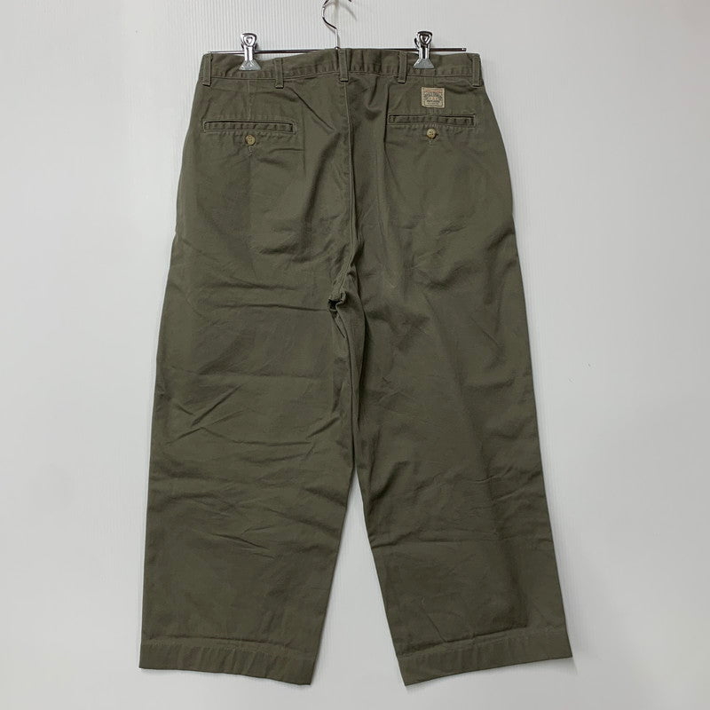 【中古品】【メンズ】 POLO CHINO 2TUCK CHINO PANTS ポロ チノ 2タック チノパンツ ボトムス 157-260329-kh-15-izu サイズ：34×34 カラー：カーキ 万代Net店