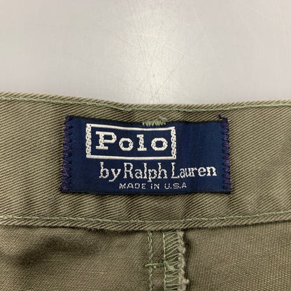 【中古品】【メンズ】 POLO CHINO 2TUCK CHINO PANTS ポロ チノ 2タック チノパンツ ボトムス 157-260329-kh-15-izu サイズ：34×34 カラー：カーキ 万代Net店