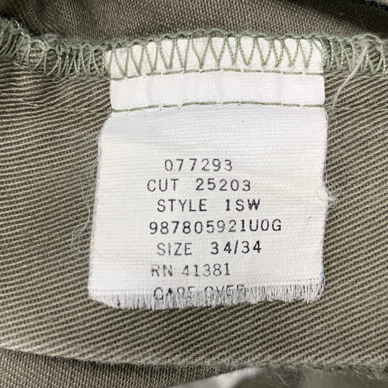 【中古品】【メンズ】 POLO CHINO 2TUCK CHINO PANTS ポロ チノ 2タック チノパンツ ボトムス 157-260329-kh-15-izu サイズ：34×34 カラー：カーキ 万代Net店