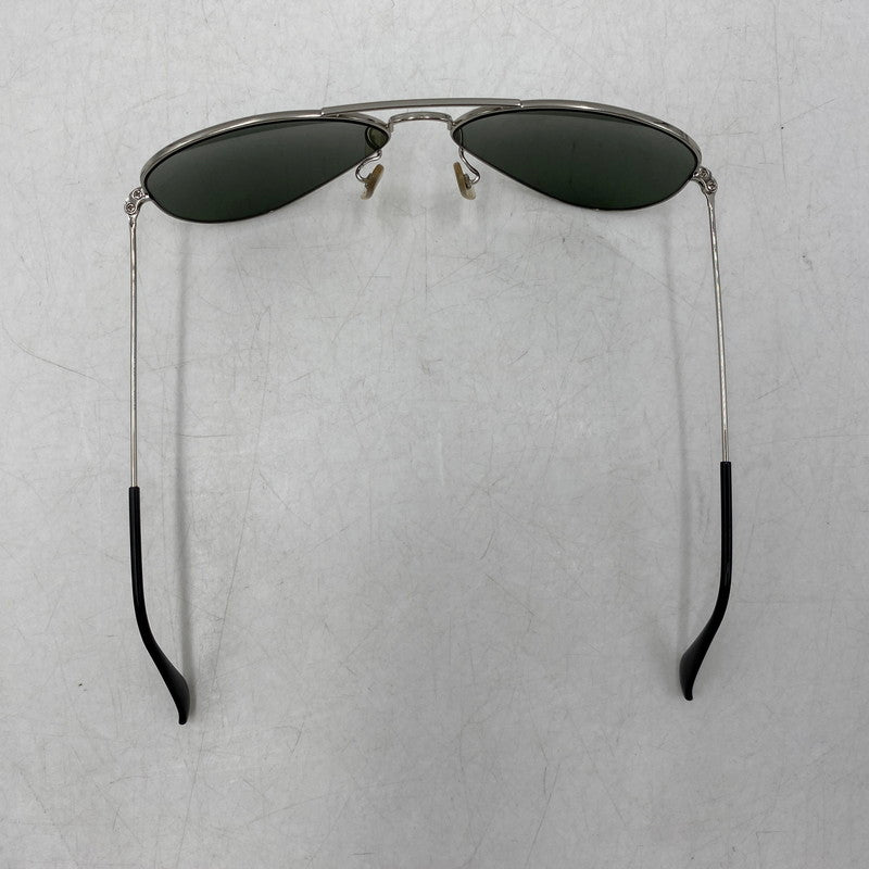 【中古品】【メンズ/レディース】 RAY-BAN レイバン RB3025 AVIATOR LARGE METAL アビエーター ラージ メタル サングラス 203-260615-cs-15-izu サイズ：58口14 カラー：シルバー×グリーン系 万代Net店