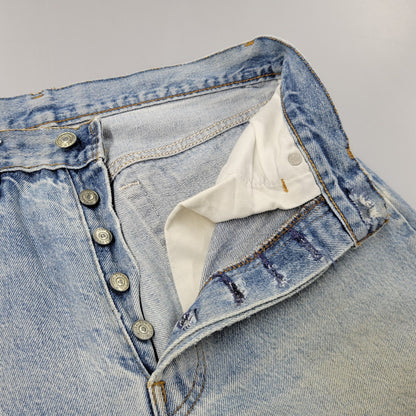 【現状渡し品】【メンズ】 DENIM PANTS デニムパンツ 刻印524 脇割り ジーンズ ボトムス 157-260330-as-23-izu カラー：ライトインディゴ 万代Net店