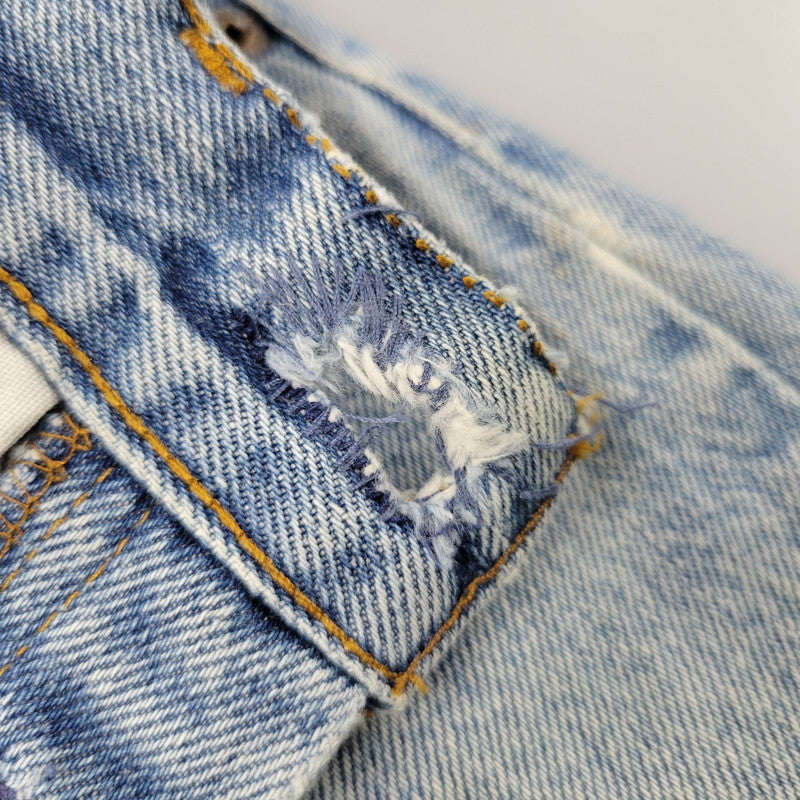 【現状渡し品】【メンズ】 DENIM PANTS デニムパンツ 刻印524 脇割り ジーンズ ボトムス 157-260330-as-23-izu カラー：ライトインディゴ 万代Net店