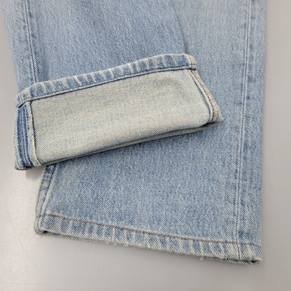 【現状渡し品】【メンズ】 DENIM PANTS デニムパンツ 刻印555 USA製 ジーンズ ボトムス 157-260330-as-22-izu サイズ：31×36 カラー：ライトインディゴ 万代Net店