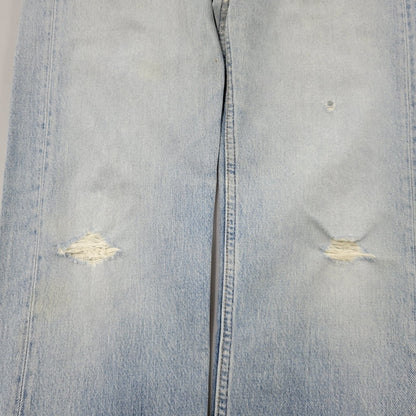 【現状渡し品】【メンズ】 DENIM PANTS デニムパンツ 刻印555 USA製 ジーンズ ボトムス 157-260330-as-22-izu サイズ：31×36 カラー：ライトインディゴ 万代Net店