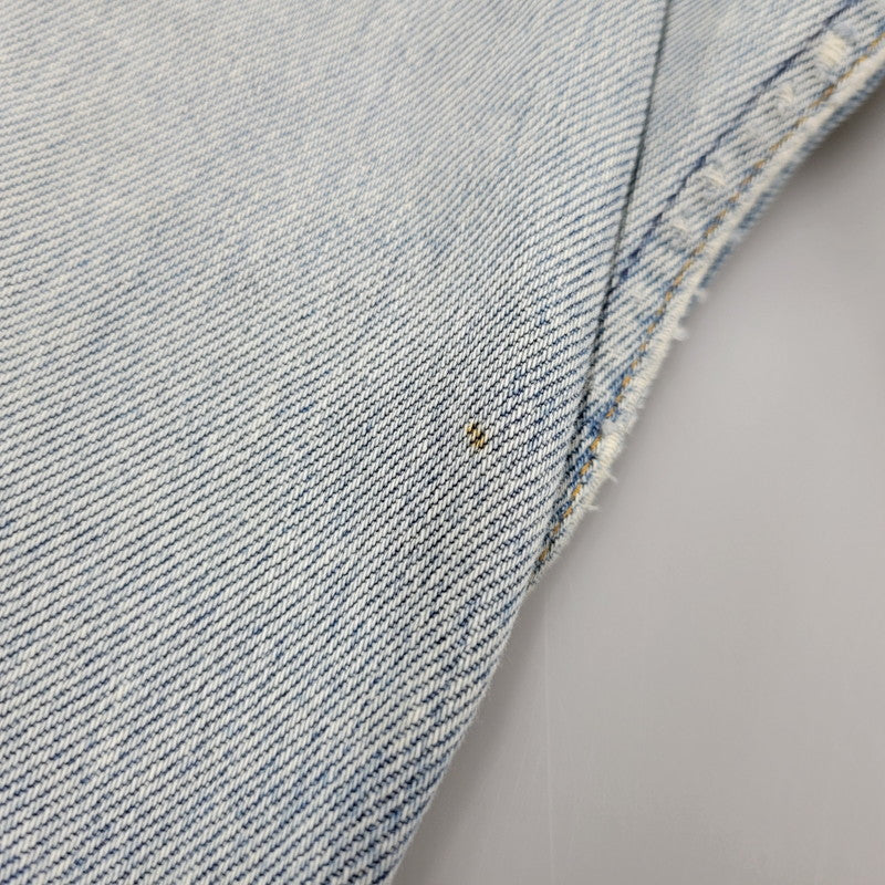 【現状渡し品】【メンズ】 DENIM PANTS デニムパンツ 刻印555 USA製 ジーンズ ボトムス 157-260330-as-22-izu サイズ：31×36 カラー：ライトインディゴ 万代Net店