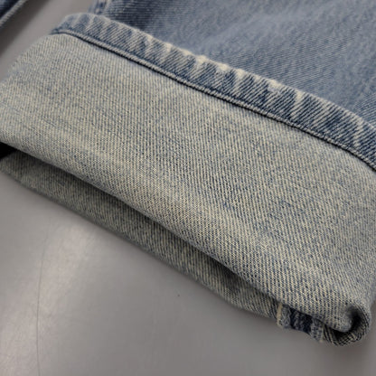 【現状渡し品】【メンズ】 DENIM PANTS デニムパンツ 刻印555 USA製 ジーンズ ボトムス 157-260330-as-22-izu サイズ：31×36 カラー：ライトインディゴ 万代Net店