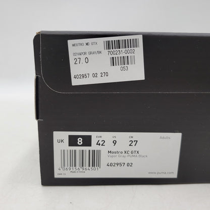 【中古品】【メンズ】 MOSTRO XC GTX 402957-02 モストロ XC ゴアテックス スニーカー シューズ 靴 162-260330-as-36-izu サイズ：27cm カラー：VAPOR GRAY-PUMA BLACK 万代Net店