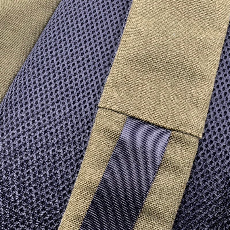 【中古品】【メンズ/レディース】 × JUN MIKAMI ジュンミカミ BACKPACK バックパック リュック バッグ カバン 鞄 188-260403-as-21-izu カラー：カーキ 万代Net店