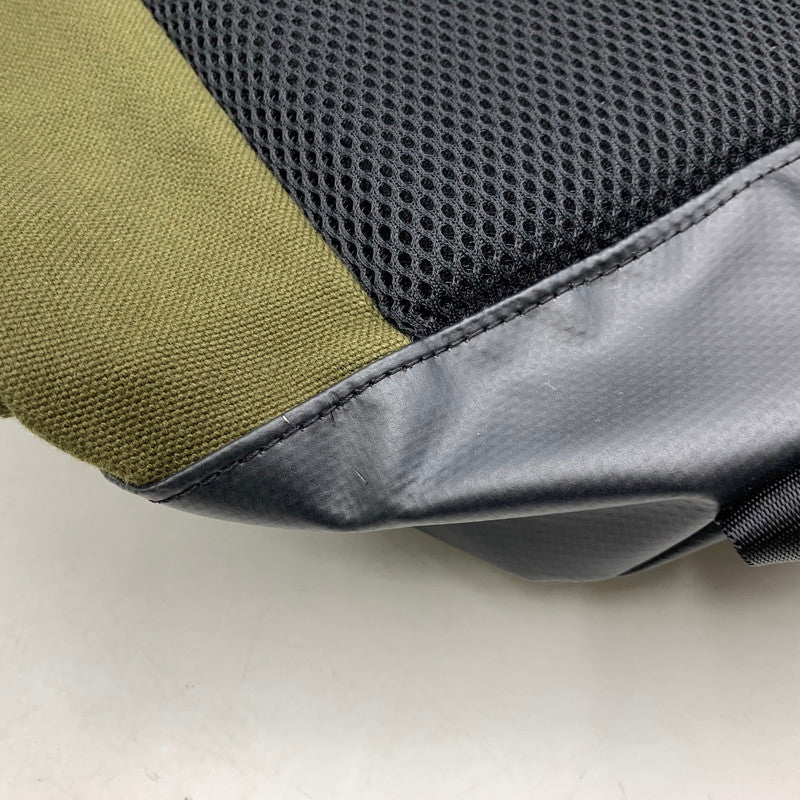 【中古品】【メンズ/レディース】 × JUN MIKAMI ジュンミカミ BACKPACK バックパック リュック バッグ カバン 鞄 188-260403-as-21-izu カラー：カーキ 万代Net店