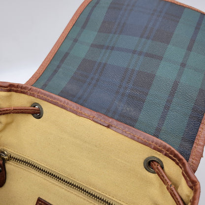 【現状渡し品】【メンズ/レディース】 BLACKWATCH LEATHER BACKPACK ブラックウォッチ レザー バックパック リュック バッグ カバン 鞄 188-260330-as-34-izu カラー：マルチカラー 万代Net店