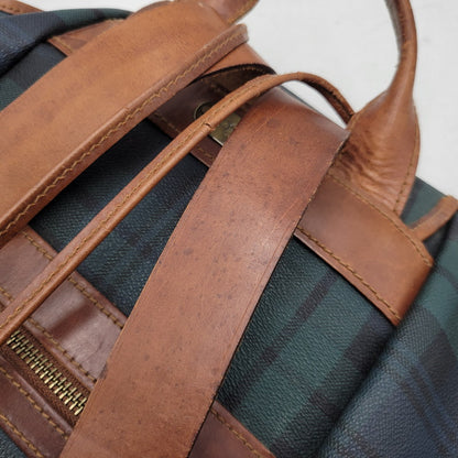 【現状渡し品】【メンズ/レディース】 BLACKWATCH LEATHER BACKPACK ブラックウォッチ レザー バックパック リュック バッグ カバン 鞄 188-260330-as-34-izu カラー：マルチカラー 万代Net店